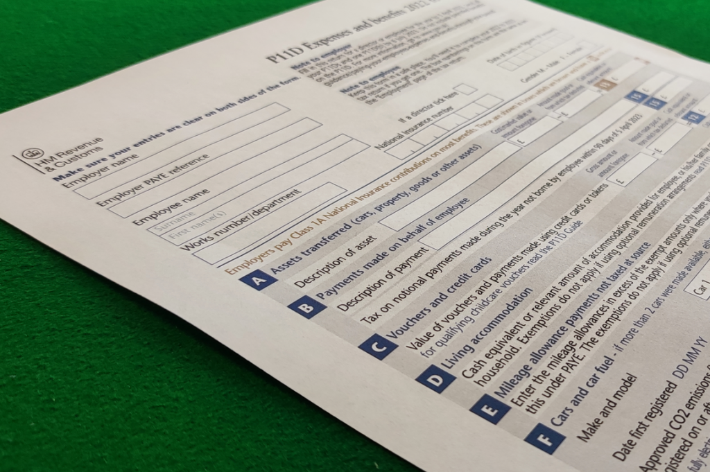 HMRC No Longer Accepting Paper P11D and P11D(b) Forms - P11D Organiser